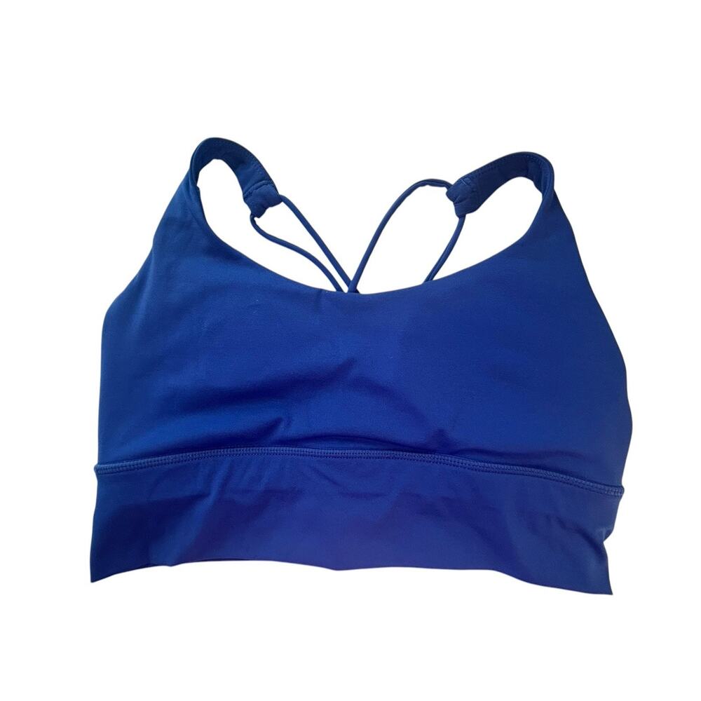 Adanola Blue Strappy Sports Bra
